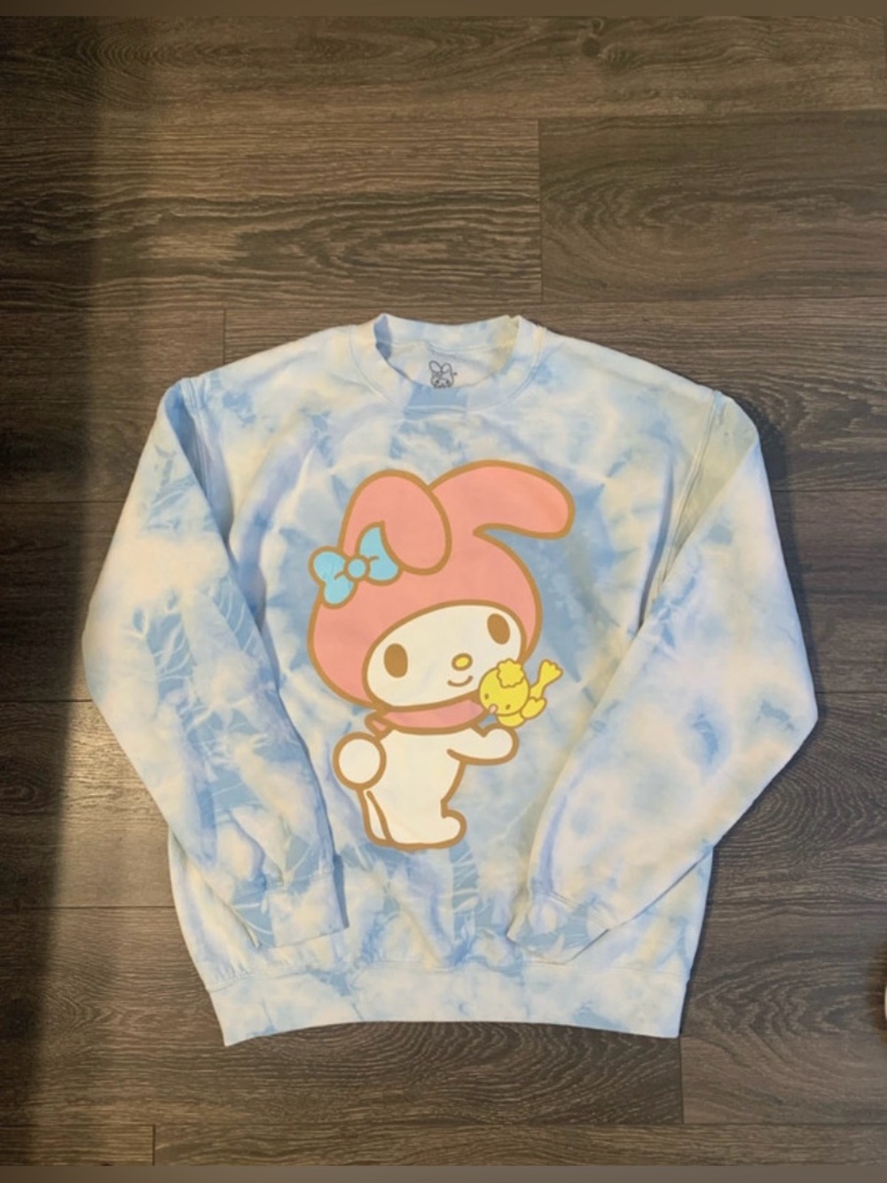 Sanrio My Melody Tie-Dye Sweatshirt Size Small
